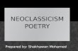Neoclassicism poetry