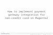 How to implement payment gateway integration for non-credit card on Magento2