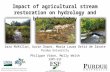 Impact of Agricultural Stream Restoration on Riparian Hydrology and Biogeochemistry