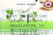 Next generation plant growth regulators in horticulture production
