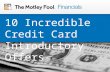 Credit card intro offers slideshow may 2014