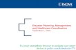 School of Nursing - Emergency Management Presentation (Part I)