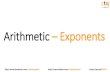 Arithmetic - Exponents [GRE GMAT SAT]