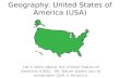 Geography   america