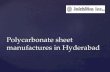 polycarbonate sheet manufacturers in hyderabad,Polycarbonate Sheet Manufacturer