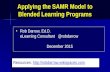SAMR and Blended Learning: Dec. 2015