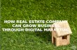 How real estate company can grow business through