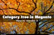 Category tree in Magento