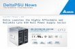 Delta Launches the Highly Affordable and Reliable Lyte DIN Rail Power Supply Series