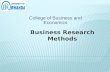 Business research method ppt 1