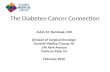 The Diabetes - Cancer Connection