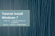 Tutorial install windows 7 ultimate kholil