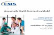 Webinar: Accountable Health Communities Model - Learning System and Implementation Plan Guide Overview