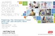 Powering the Enterprise Cloud with CSC and Hitachi Data Systems
