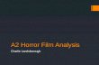 Horror film analysis