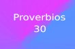 Proverbios 30