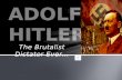 Adolf Hitler - The Brutalist Dictator Ever…