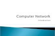Computer Network Introduction