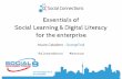 Essentials of Social Learning & Digital Literacy for the enterprise