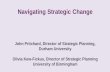 Navigating Strategic Change - John Pritchard, Durham University and Olivia Kew-Fickus, University of Birmingham