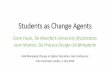 Students As Change Agents - Clare Foyle and Jean Mutton
