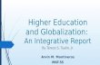 Higher Education and Globalization