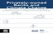 Privately-owned Banks and Climate Change