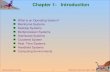 Ch1: Operating System- Introduction