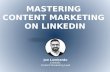 Webinar: Mastering content marketing