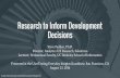 Research to inform development decisions, UserTesting Everyday Insights Roadshow, August 23, 2016