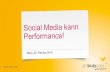 etailment WIEN 2016 – S. Hoffmann, S. Schwaha, F. Stich – Ambuzzador – Social Media kann Performance