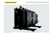 Cast resin transformers - installation, use and maintenance manual