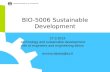 Sustainable development and engineering