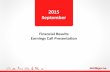 Aksigorta - 2015 Q3 Financial Results Earnings Call Presentation