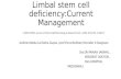 Limbal stem cell deficiency