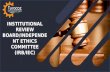 INSTITUTIONAL REVIEW BOARD/INDEPENDENT ETHICS COMMITTEE (IRB/IEC)