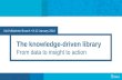 The knowledge-driven library: From data to insight to action.