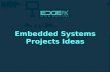 Embedded Systems Projects Ideas