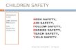 CHILD SAFETY AT HOME