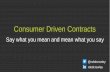 Consumer Driven Contracts (DDD Perth 2016)
