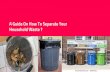 How to separate your household waste rubbishplease