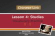 Chinese Link Lesson 4 vocabulary