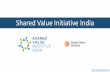 About Shared Value Initiative India