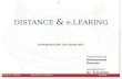 Distance and eLearning