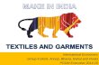 Made in india textile and garments industry