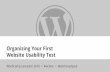 Organizing Your First Website Usability Test - WordCamp Lancaster 2016