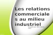 Présentation relations commerciales  cas d-intal industries