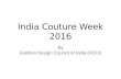 India Couture Week 2016