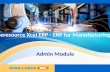 eresource Xcel ERP | ERP For Manufaturing Indusrty | Admin Module
