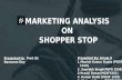 Shopper Stop marketing ananlysis